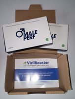 boite reçu dans le colis de virilbooster